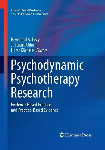 Psychodynamic Psychotherapy Research cover