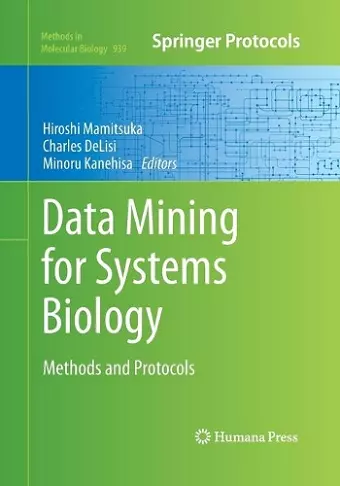 Data Mining for Systems Biology cover