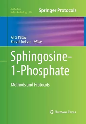 Sphingosine-1-Phosphate cover