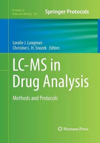 LC-MS in Drug Analysis cover