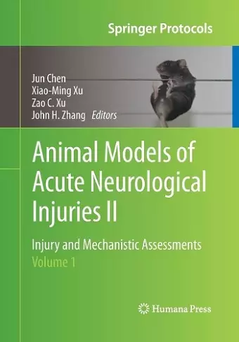 Animal Models of Acute Neurological Injuries II cover