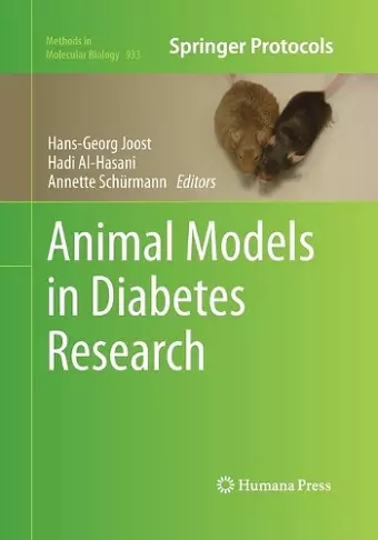 Animal Models in Diabetes Research cover