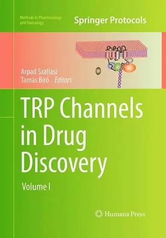 TRP Channels in Drug Discovery cover