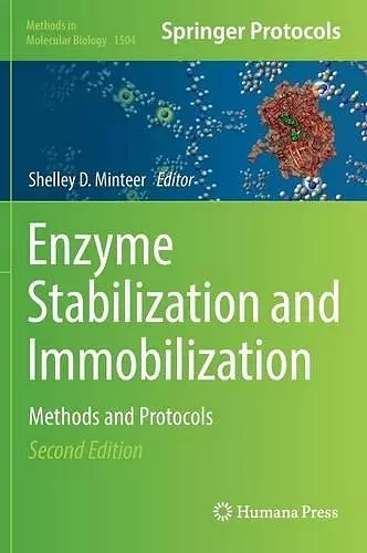 Enzyme Stabilization and Immobilization cover