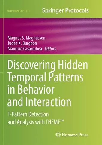 Discovering Hidden Temporal Patterns in Behavior and Interaction cover