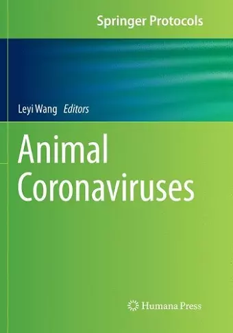 Animal Coronaviruses cover