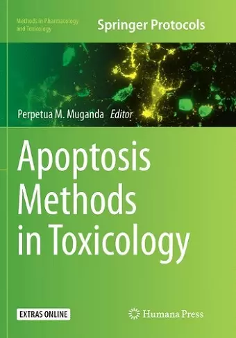 Apoptosis Methods in Toxicology cover