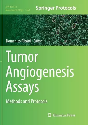 Tumor Angiogenesis Assays cover