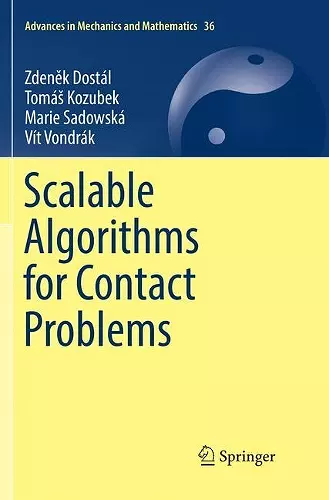 Scalable Algorithms for Contact Problems cover