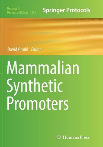 Mammalian Synthetic Promoters cover