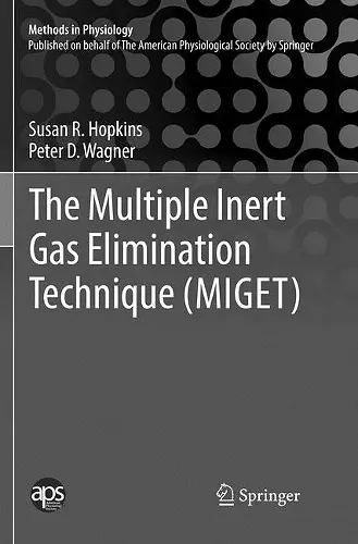 The Multiple Inert Gas Elimination Technique (MIGET) cover