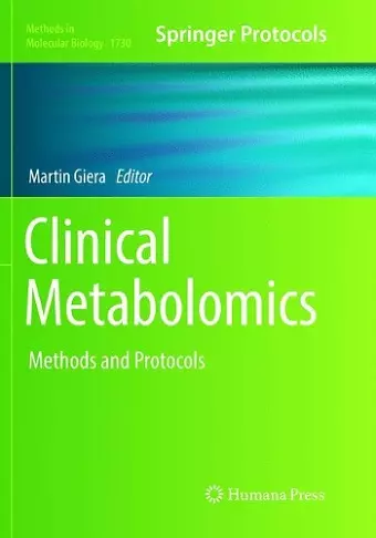 Clinical Metabolomics cover