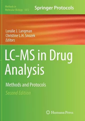 LC-MS in Drug Analysis cover