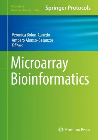 Microarray Bioinformatics cover