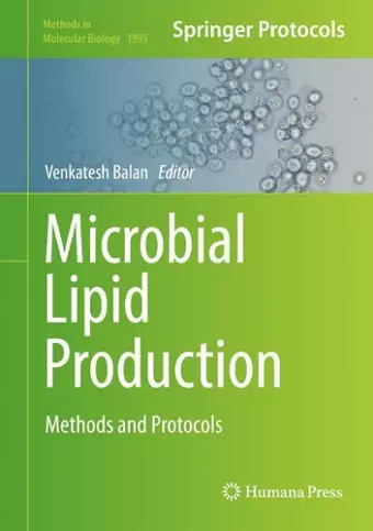 Microbial Lipid Production cover