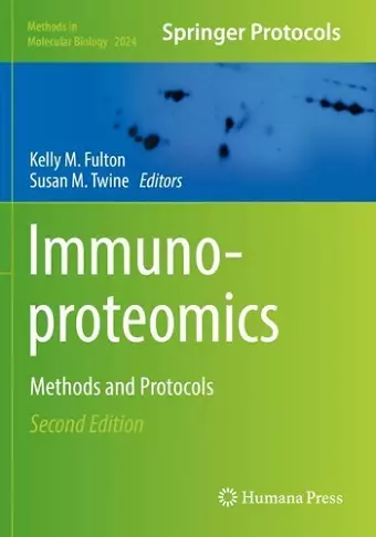 Immunoproteomics cover