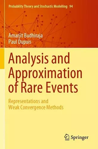 Analysis and Approximation of Rare Events cover