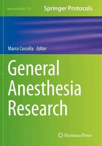 General Anesthesia Research cover