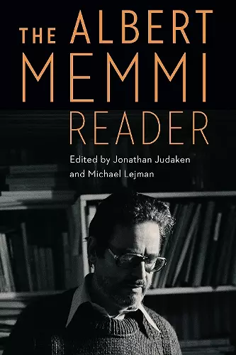 The Albert Memmi Reader cover