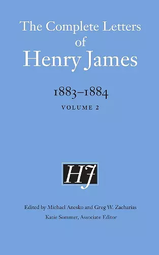 The Complete Letters of Henry James, 1883–1884 cover