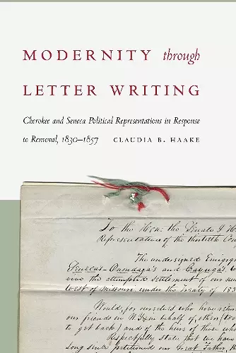 Modernity through Letter Writing cover