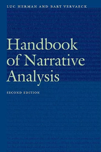 Handbook of Narrative Analysis cover