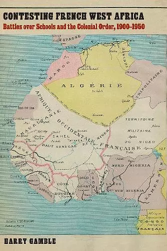 Contesting French West Africa cover