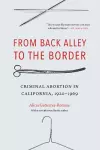 From Back Alley to the Border cover