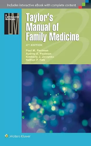 Taylor's Manual of Family Medicine cover