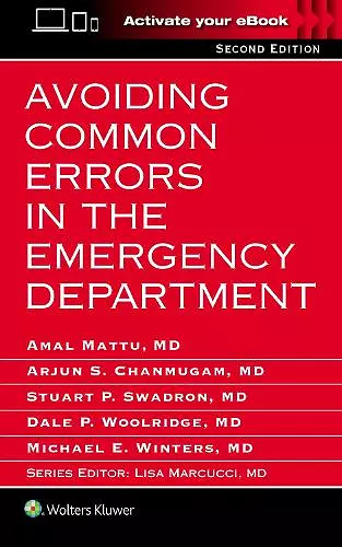 Avoiding Common Errors in the Emergency Department cover