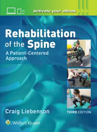 Rehabilitation of the Spine: A Patient-Centered Approach cover