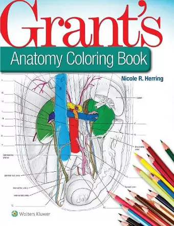 Grant's Anatomy Coloring Book cover