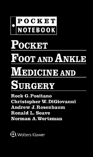 Pocket Foot and Ankle Medicine and Surgery cover