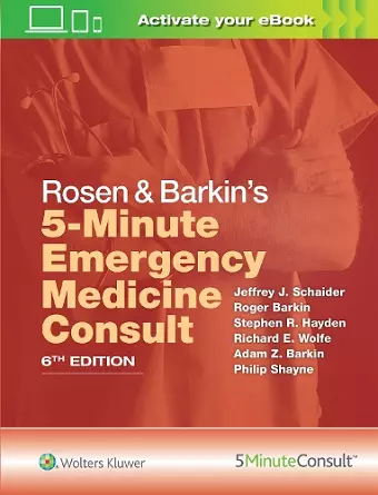 Rosen & Barkin's 5-Minute Emergency Medicine Consult cover