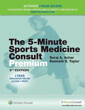 5-Minute Sports Medicine Consult PREMIUM cover