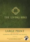 Living Bible Large Print Red Letter Edition, Indexed cover