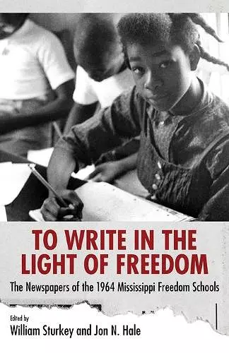 To Write in the Light of Freedom cover