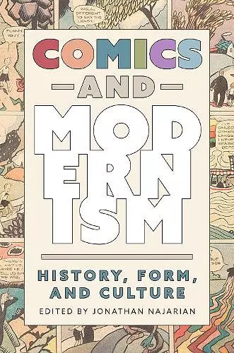 Comics and Modernism cover