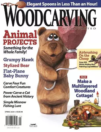 Woodcarving Illustrated Issue 90 Spring 2020 cover