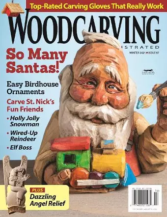 Woodcarving Illustrated Issue 97 Winter 2021 cover