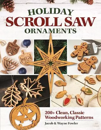 Holiday Scroll Saw Ornaments cover
