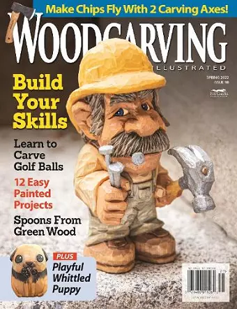 Woodcarving Illustrated Issue 98 Spring 2022 cover