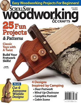 Scroll Saw Woodworking & Crafts Issue 88 Fall 2022 cover