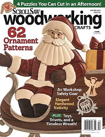 Scroll Saw Woodworking & Crafts Issue 89 Winter 2022 cover