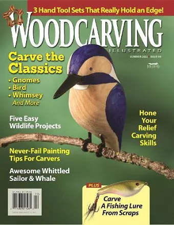 Woodcarving Illustrated Issue 99 Summer 2022 cover