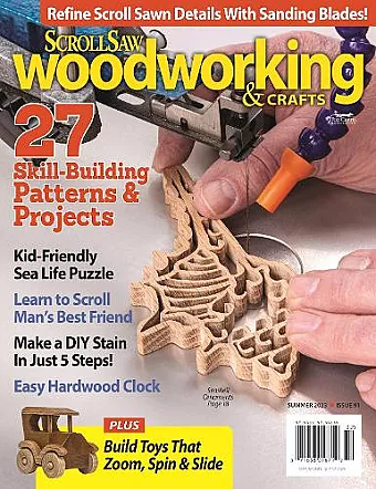 Scroll Saw Woodworking & Crafts Issue 91 Summer 2023 cover