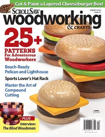 Scroll Saw Woodworking & Crafts Issue 95 Summer 2024 cover