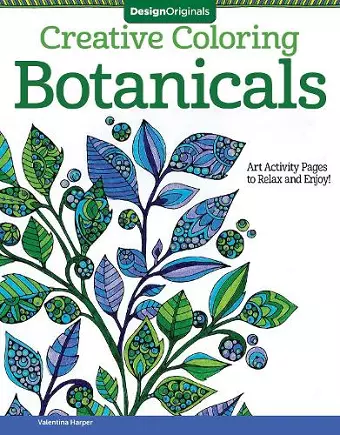 Creative Coloring Botanicals cover