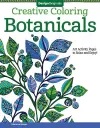 Creative Coloring Botanicals cover