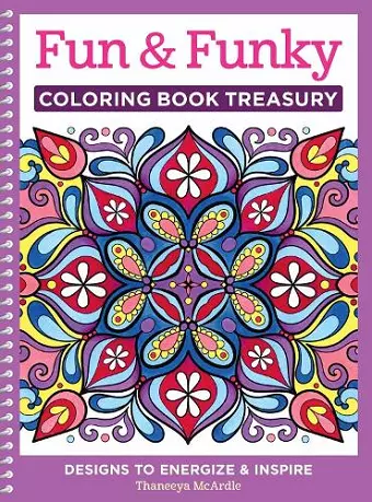 Fun & Funky Coloring Book Treasury cover